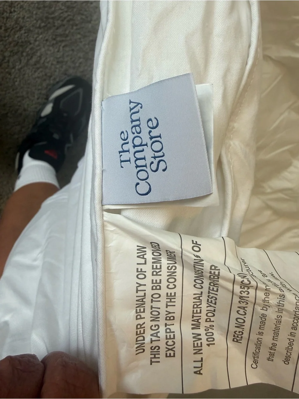Legends Hotel Alberta medium warmth down comforter